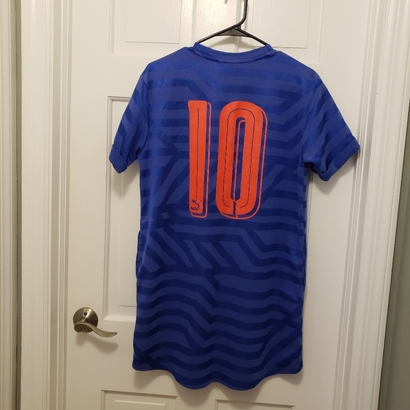 Puma Athlesiure Dress Size XS, Stripes, Colorful, Side Slip Pockets - Picture 11 of 14